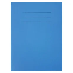 Hot A4 Choice Exercise Book 8mm Ruled Margin Blue 80pg pk A4|Exercise Books