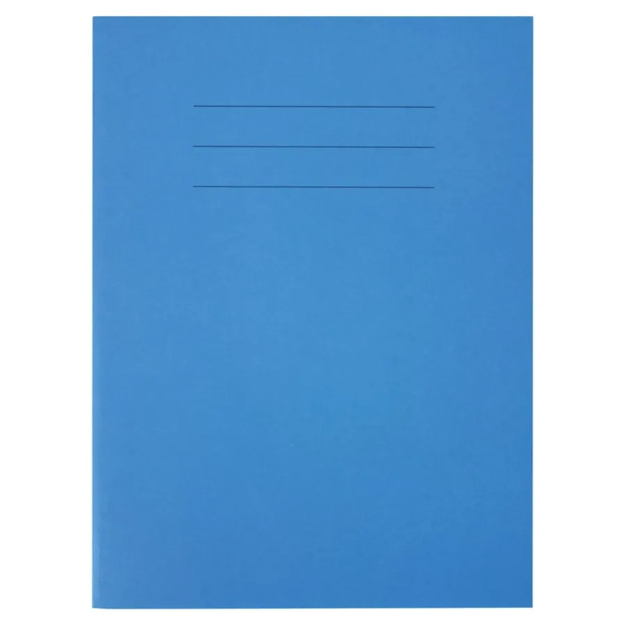 Discount A4 Choice Exercise Book 8mm Ruled Margin Blue 64pg pk Squared|A4+