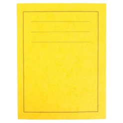 Discount A4 Exercise Book 8mm Ruled Margin Yellow 40pg 50pk A4 Lined Exercise Books|A4
