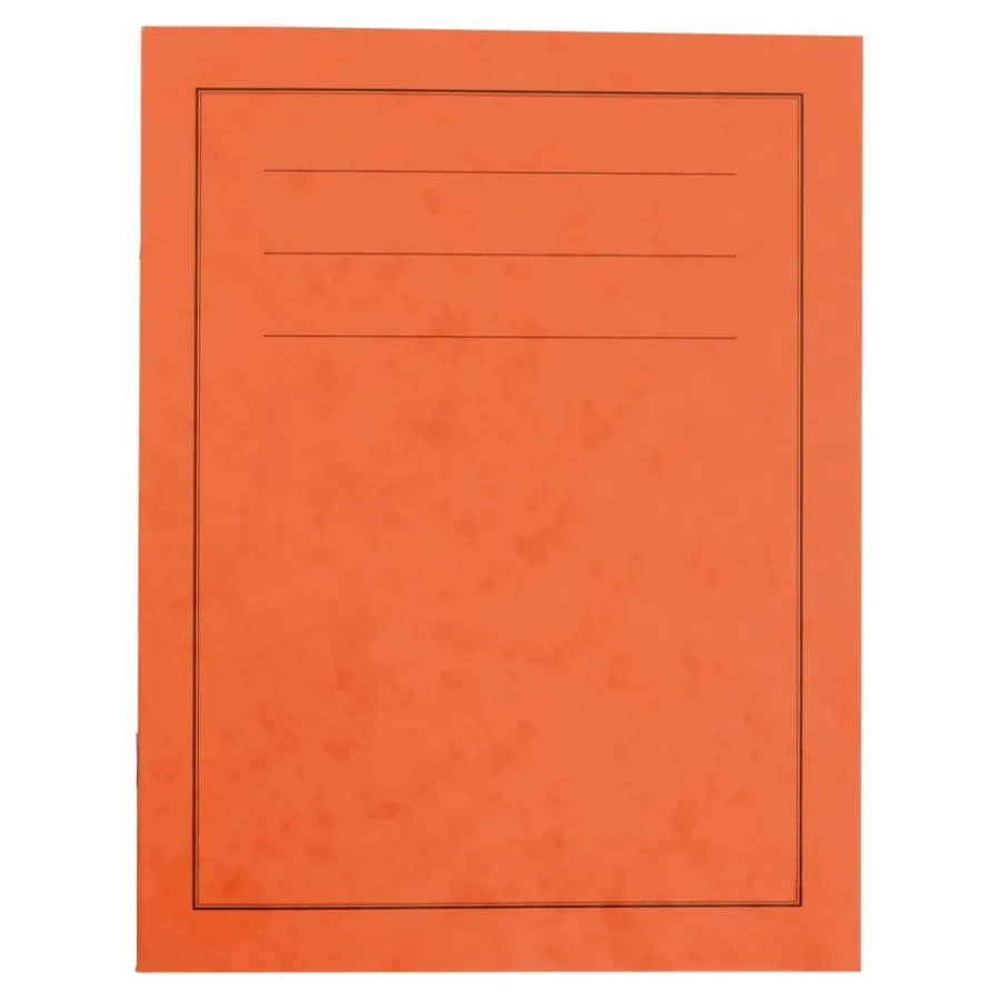Best A4 Exercise Book 8mm Ruled Margin Orange 40pg 50pk A4 Lined Exercise Books|A4