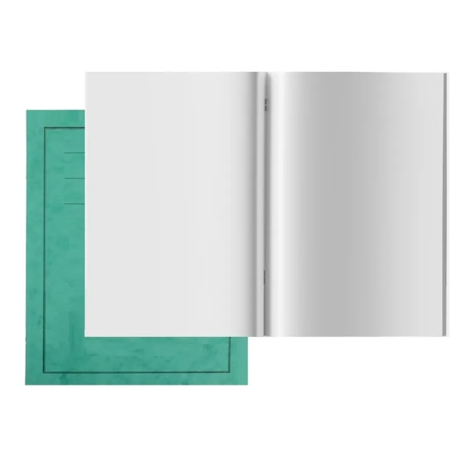 Best A4 Exercise Book Plain 80pg Green 50pk Plain|A4