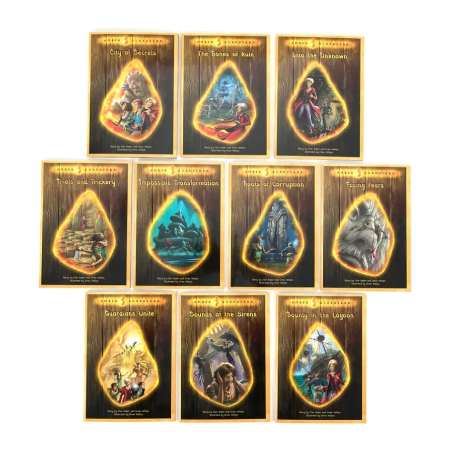 Clearance Amber Guardians Catch-up Reading Books 10pk Phonics|Book & Reading