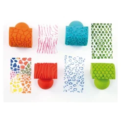 Hot Animal Rocker Stampers 4pk Outdoor Art|Mark Making Tools