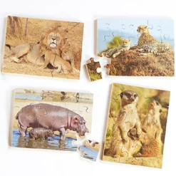 Hot Animals and Their Young Jigsaw Puzzles 8pk Shop The Full Range|Gross & Fine Motor Skills