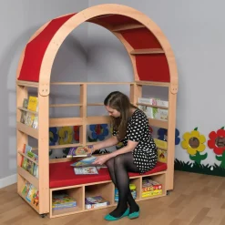 Discount Arched Bookcase Storage and Seating Library & Book Storage|Book Storage