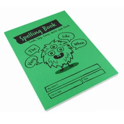 A5 Spelling Book Green 32pg 30pk Reading Books