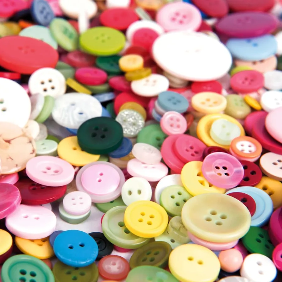 Discount Assorted Buttons 500g Collage & Craft|Festivals & Celebrations