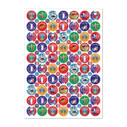 Clearance Assorted French Reward Stickers 3720pk French|Pshe Rewards