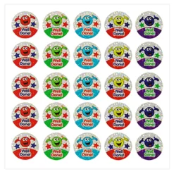 Hot Assorted Sparkly Praise Stickers 567pk Pshe Rewards|Languages Rewards & Stickers