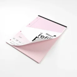 Outlet A4 Tinted Refill Pads 8mm Ruled Margin Assorted 100pg 5pk Exercise Books|Tinted Exercise Books