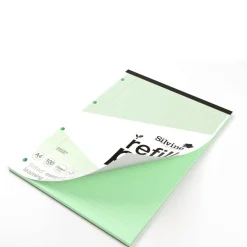 Outlet A4 Tinted Refill Pads 8mm Ruled Margin Assorted 100pg 5pk Exercise Books|Tinted Exercise Books