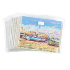 New Transfile Transparent Portfolios 10pk Sketchbooks|Sketchbooks