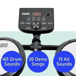 Axus AXK4 Digital Drum Kit Percussion Instruments|Drums And Tambourines