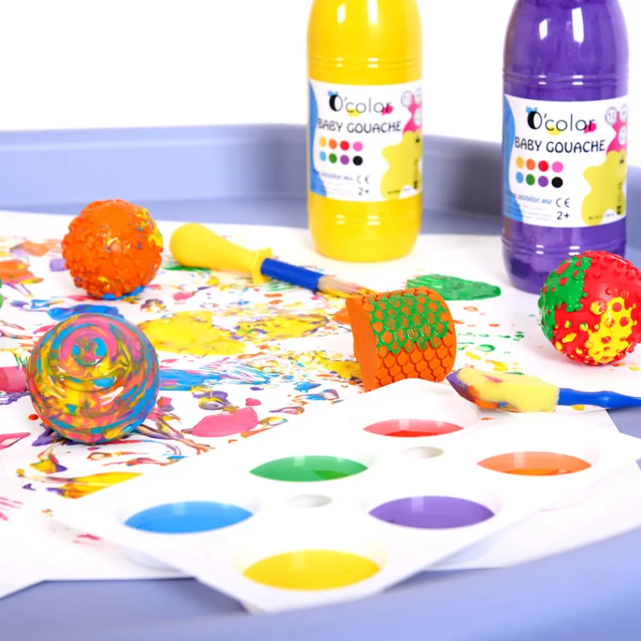 Best Baby Gouache Washable Ready Mixed Paint 1l x 8pk Festivals & Celebrations|Outdoor Art