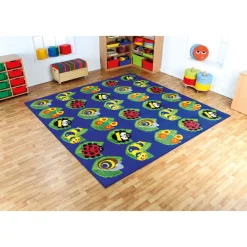 Clearance Back to Nature Square Bug Placement Carpet 3m x 3m Shop The Full Range|Furniture