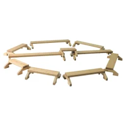 Online Bamboo Balance Path Climbing Courses|Outdoor Physical Development