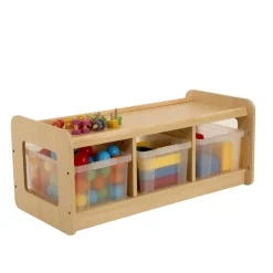 Clearance 3 Bay Store Boxes & Containers