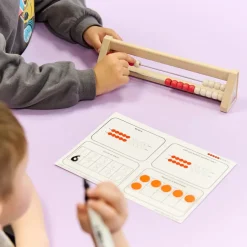 Online 20-Bead Counting Frame (Rekenrek) RE-Wood® Maths Counters|Maths Best Sellers