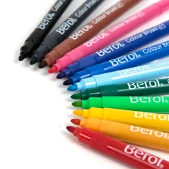 Online Berol® Colour Broad Pens Assorted Steam|Drawing
