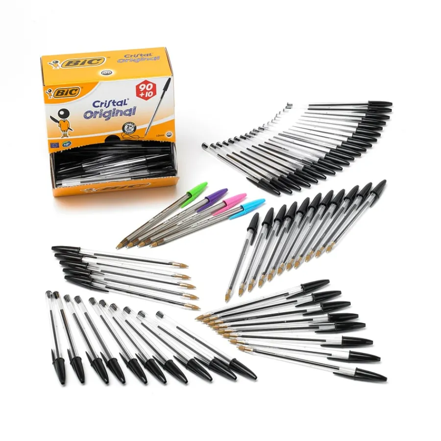 Best Bic Ballpoint Pens 100pk Pens & Felt-Tips|Pens & Pencils