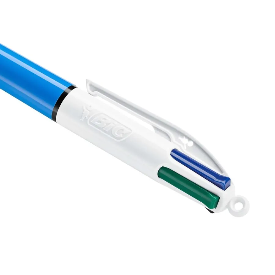 Sale Bic 4 Colour Ballpoint Pens 12pk Pens & Felt-Tips|Pens & Pencils