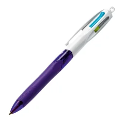 Sale Bic 4 Colour Ballpoint Pens 12pk Pens & Felt-Tips|Pens & Pencils