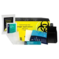 Discount Biohazard Spillage Clean-Up Kits 5pk Medical & Personal Care|Washroom