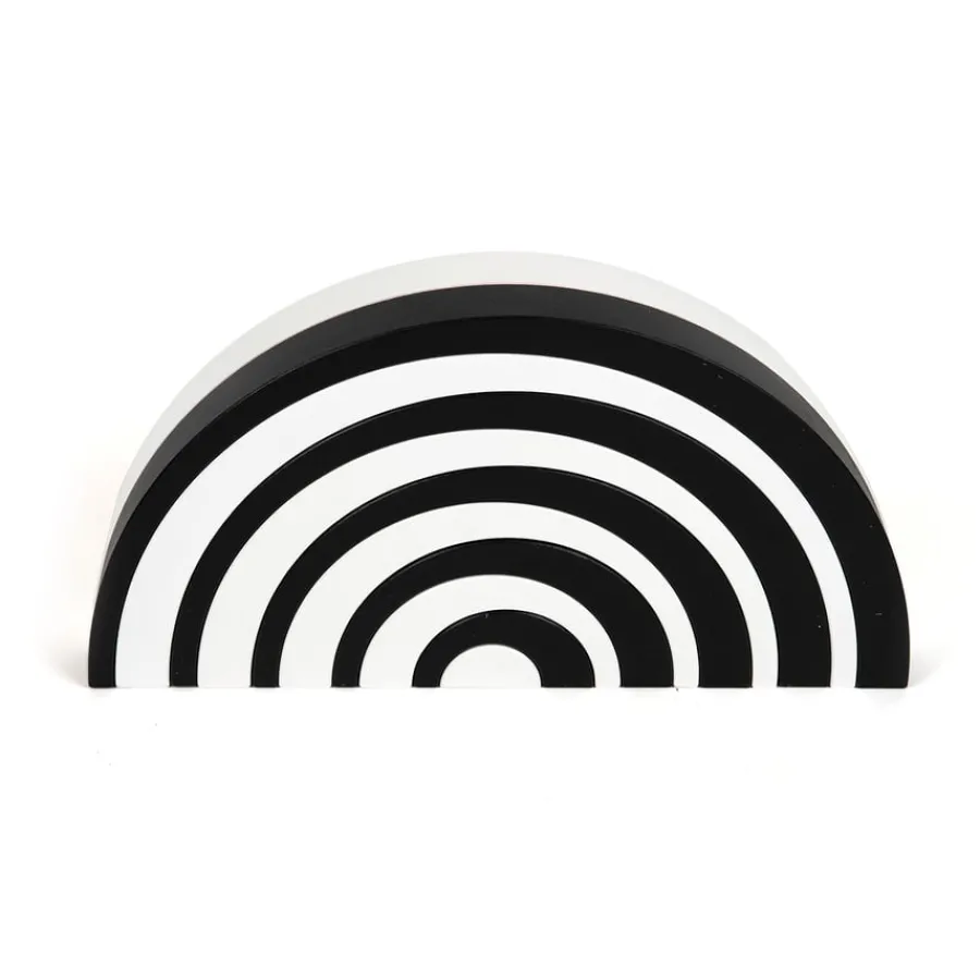 Discount Black & White Wooden Nesting Arches 10pk Shop The Full Range|First Construction