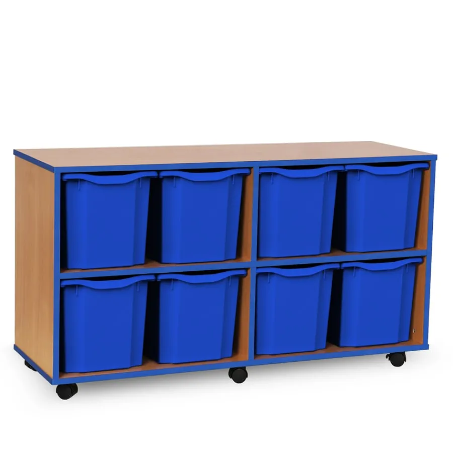Blue Edge Tray Storage Units Boxes & Containers|Trays & Tray Storage