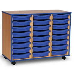Blue Edge Tray Storage Units Boxes & Containers|Trays & Tray Storage