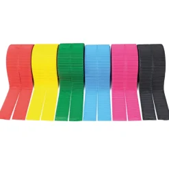 Sale Bordette® Straight Cut Corrugated Border Rolls Assorted 6pk Paper & Card|Paper & Card