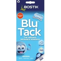 Clearance Bostik Blu Tack 12x120g Festivals & Celebrations|Glue & Adhesives