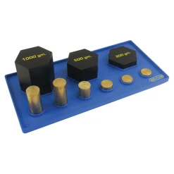 Outlet Brass and Steel Weight Set with Tray Measure|Forces & Motion