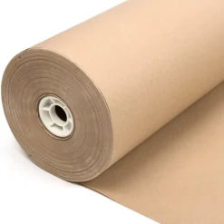 Brown Ribbed Craft Paper Roll 900mm x 250m Steam|Paper & Card