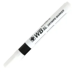 Hot Budget Essentials Drywipe Pens Fine Tip Blk 100pk Whiteboards|Tts Brand