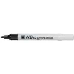Hot Budget Essentials Drywipe Pens Fine Tip Blk 100pk Whiteboards|Tts Brand