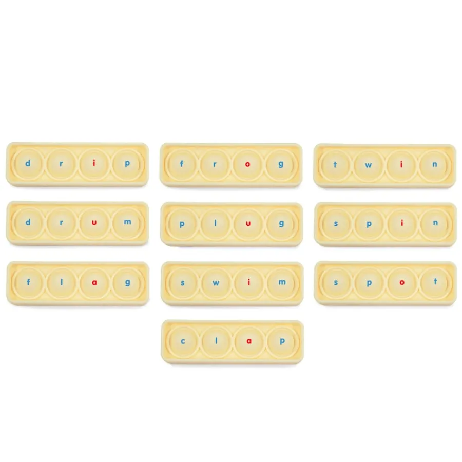 Hot CCVC Bubble Boards 10pk Spelling, Punctuation & Grammar|Phonics