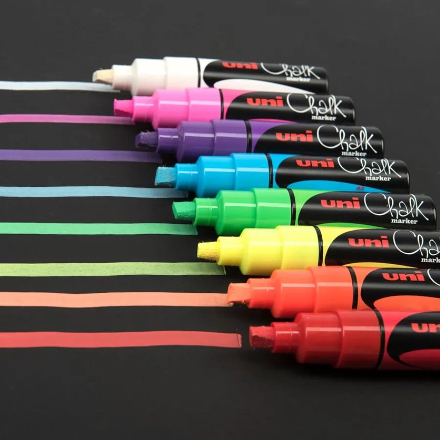 Online Chalk Marker Pens Assorted 8pk Outdoor Art|Mark Making Tools
