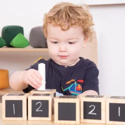 Clearance Chalk Wooden Cubes 6pk Shop The Full Range|Construction