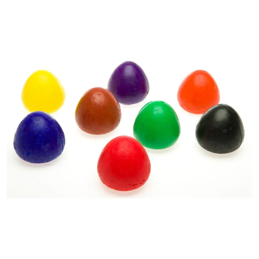 Hot Chubby Egg Crayons Assorted 30pk Drawing|Outdoor Art