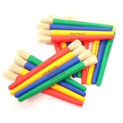 Chubby Paint Brushes 20pk Steam|Outdoor Art