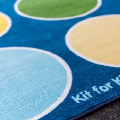 Discount Circles Rectangular Placement Carpet Shop The Full Range|Rugs & Mats