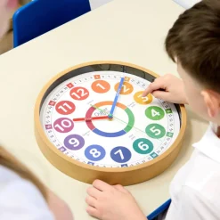 Best Classroom Teaching Wall Clock Money|Time