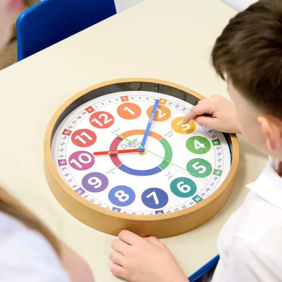Best Classroom Teaching Wall Clock Money|Time