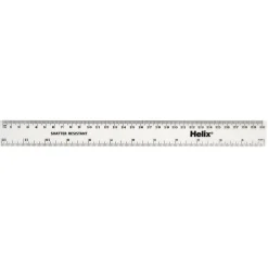 Best Clear Shatter Resistant 30cm Rulers 100pk Rulers & Erasers|Measure