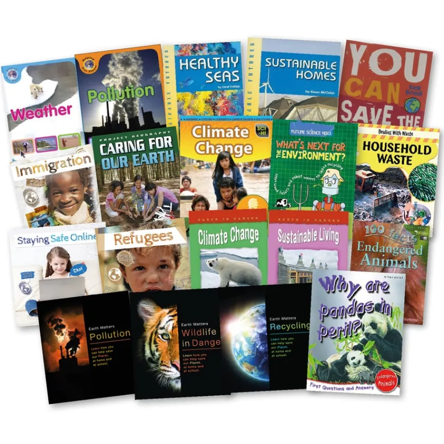 Discount Climate Change Book Pack 20pk Geography Books|Topics