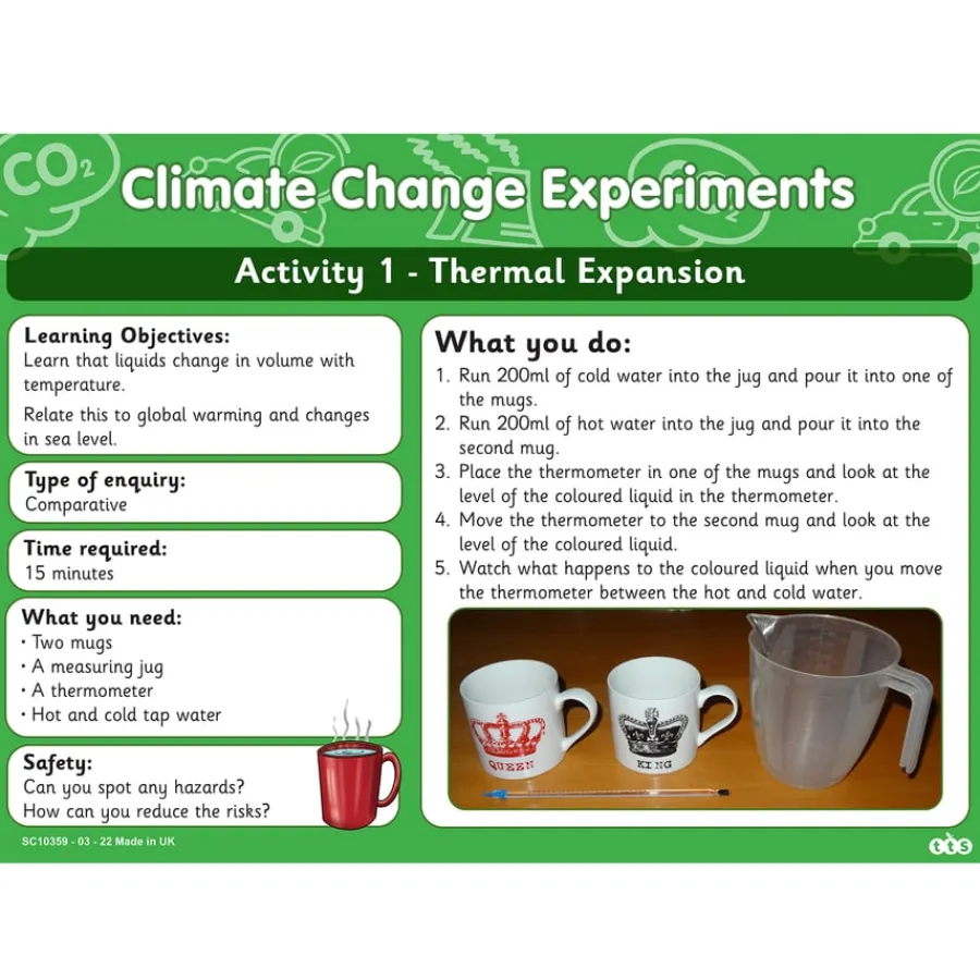 Discount Climate Change Experiments Experiments|Earth, Space & Weather