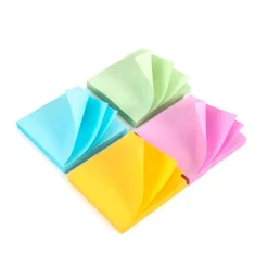 Sale Coloured 360 Adhesive Notes W76 x L76mm 12pk Sticky Notes & Notepads