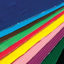Hot Coloured Corrugated Card 500x700mm and 15pk Paper & Card|Wood & Construction Materials