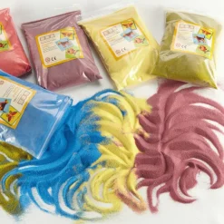 Sale Coloured Craft Sand Assorted 5pk Outdoor Sand & Water|Festivals & Celebrations